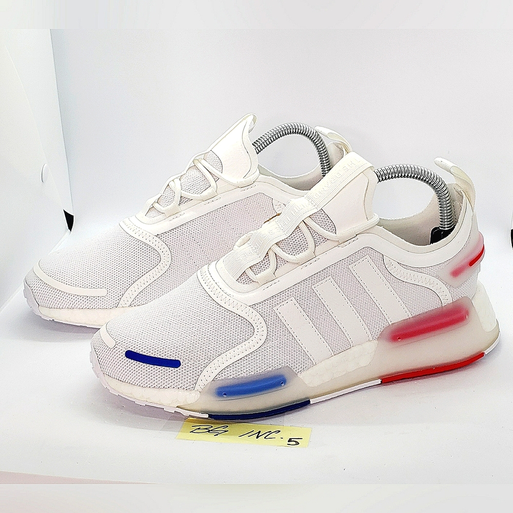 Adidas NMD V3 J Youth sz 7 / Cloud White/Red/Blue NEW IN BOX - GZ4312 MSRP $140